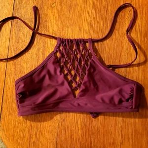 High waisted swim set